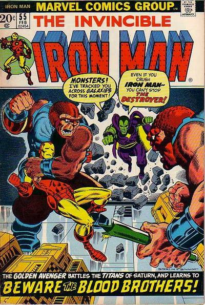 Iron Man Vol. 1 #55 from Marvel Comics