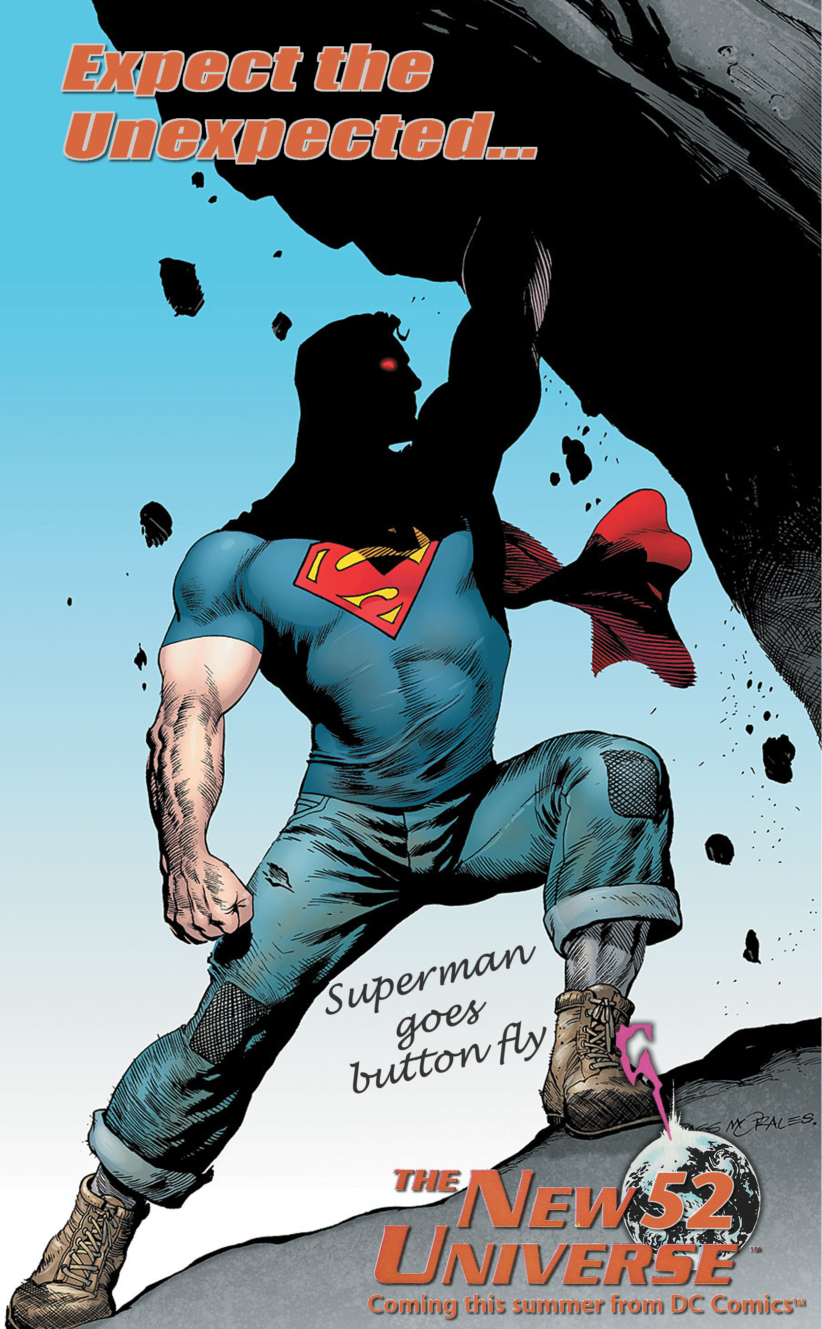 DC's New 52 Universe Ad - Action Comics #1
