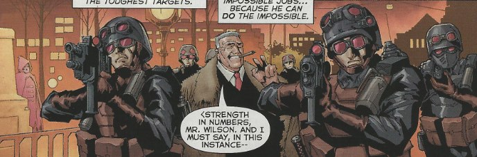Mystery Woman's appearance in Deathstroke #1 from DC Comics