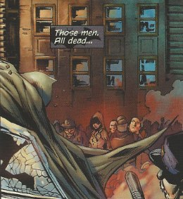 Mystery Woman's appearance in Detective Comics #1 from DC Comics