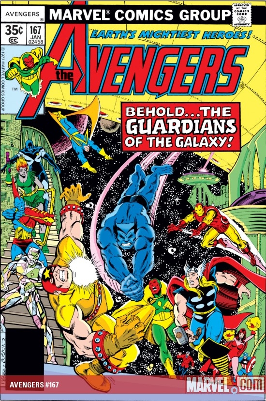 Avengers #167, 1977