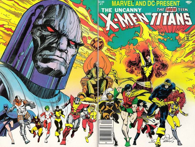 X-Men vs New Teen Titans, 1982
