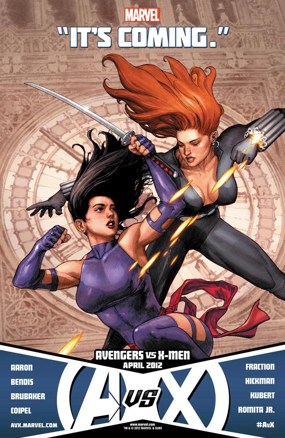 Avengers vs X-Men: Black Widow vs Psylocke