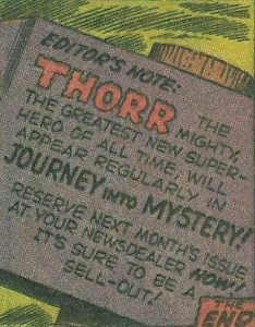 Thorr, as spelled on his own hammer.