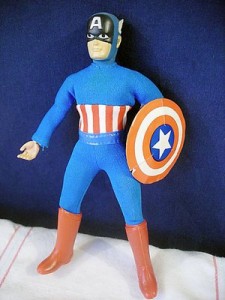 Mego Captain America Figure