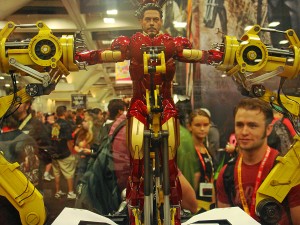 Sideshow Collectibles Statue from the Iron Man and Avengers movies.
