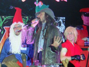 Rob Zombie hosts a costume contest during Dawn of the Con at Petco Park.