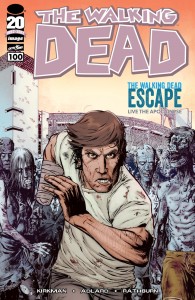 The Walking Dead #100; Walking Dead Escape variant cover by Matthew Roberts