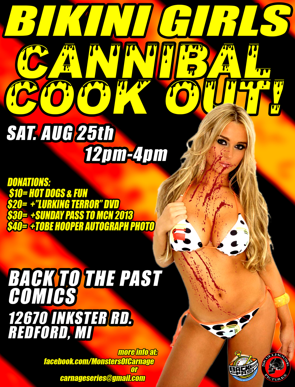 Bikini Girls Cannibal Cook Out!