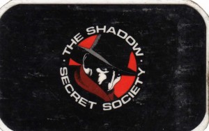 Shadow Secret Society membership card front