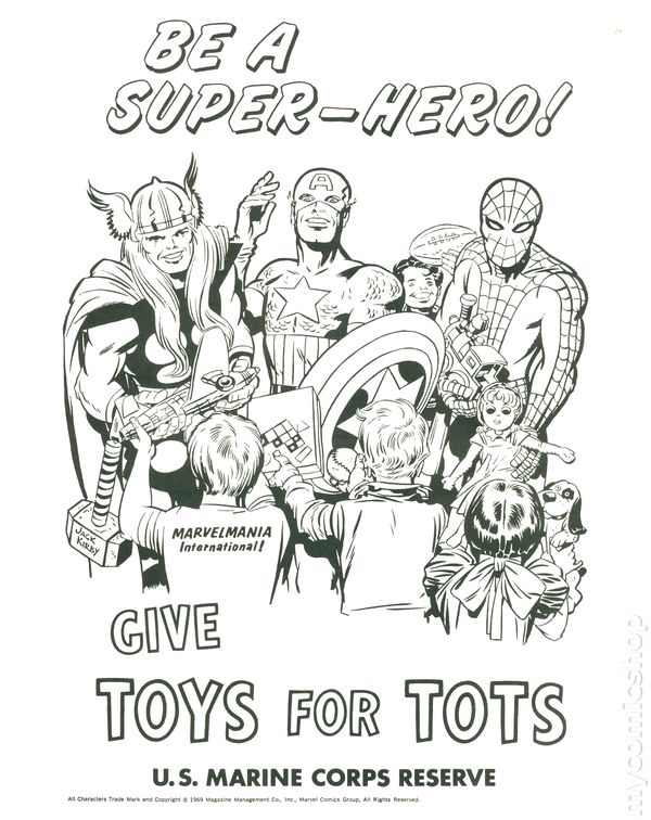 toys for tots poster
