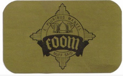 FOOM card front