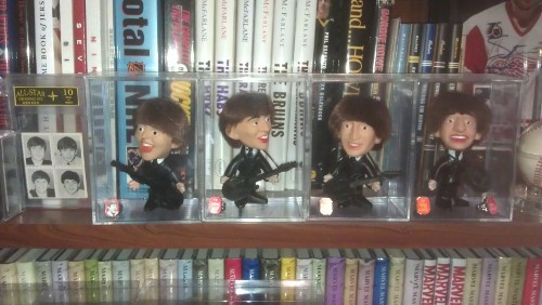 1964 Beatles dolls from Seltaeb.  (Yep, Beatles spelled backwards)