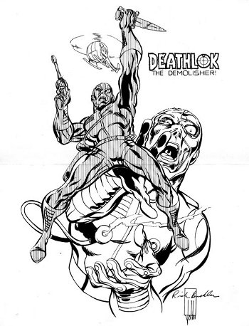 Deathlok by Rich Buckler
