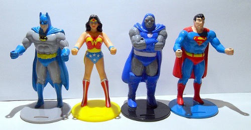 DC - Burger King superhero cup holders