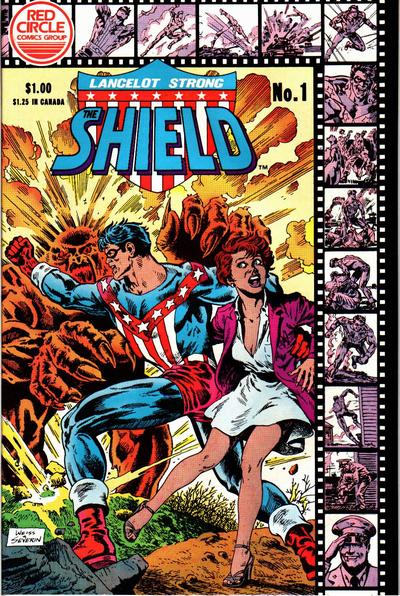 Lancelot Strong, The Shield # 1   June 1983