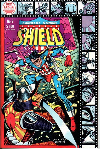 Lancelot Strong, The Shield # 2   August 1983