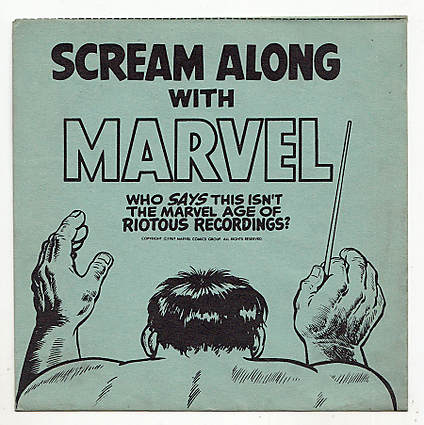 Scream Along with Marvel front