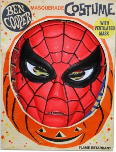 Ben Cooper Spider-Man Costume; the best a kid in the 60s or 70s could hope for.