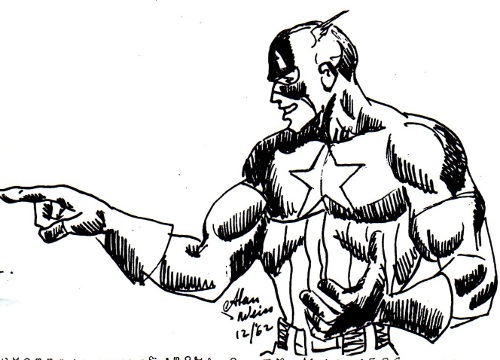 Captain America by Alan Weiss