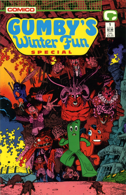 Gumby's Winter Fun Special front cover