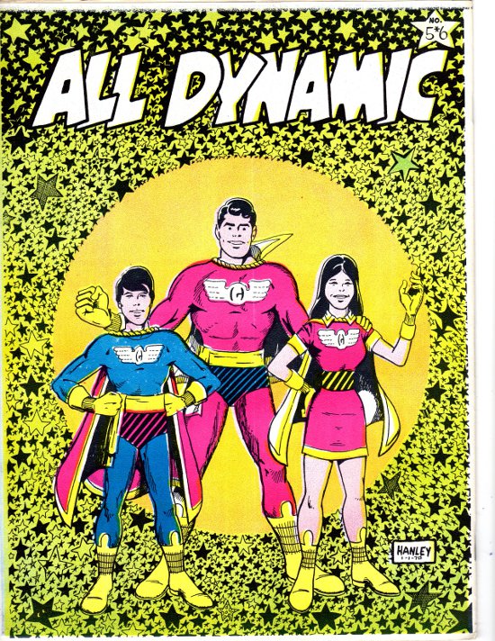 All Dynamic # 5-6 Back Cover by Alan Hanley