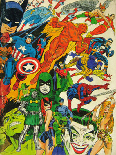 The Steranko History of Comics # 1 front cover