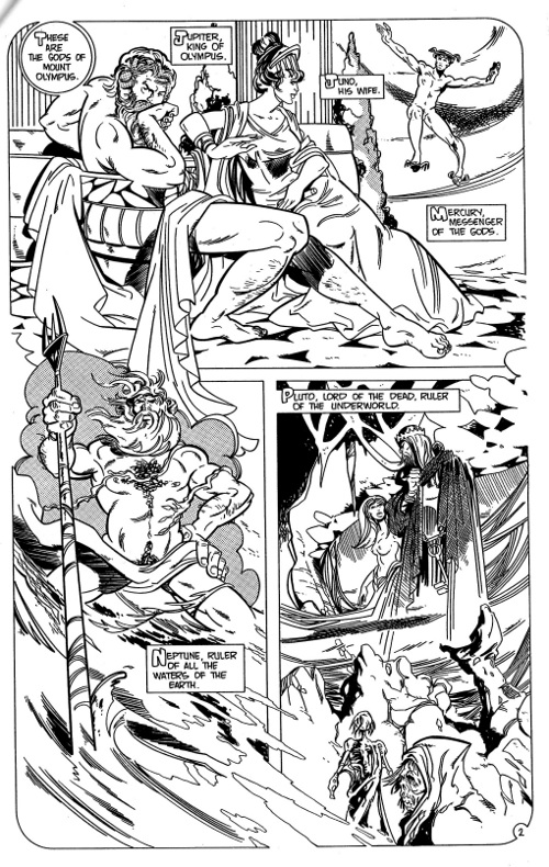 The Gods of Mount Olympus z# 1   pg 2