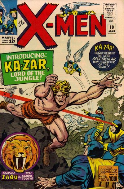 X-Men # 10   March 1965
