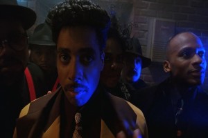 Morris Day & The Time. Their catchphrase is "Jerkin' everything in sight".