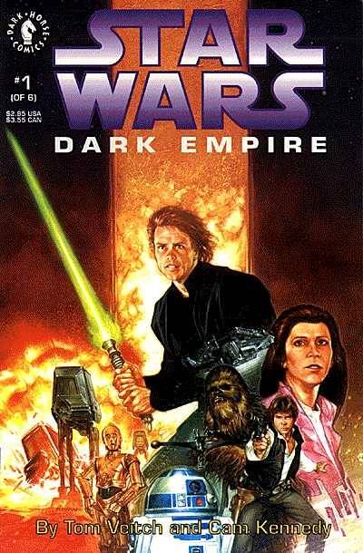 Star Wars Dark Empire # 1 12-91 from Dark Horse
