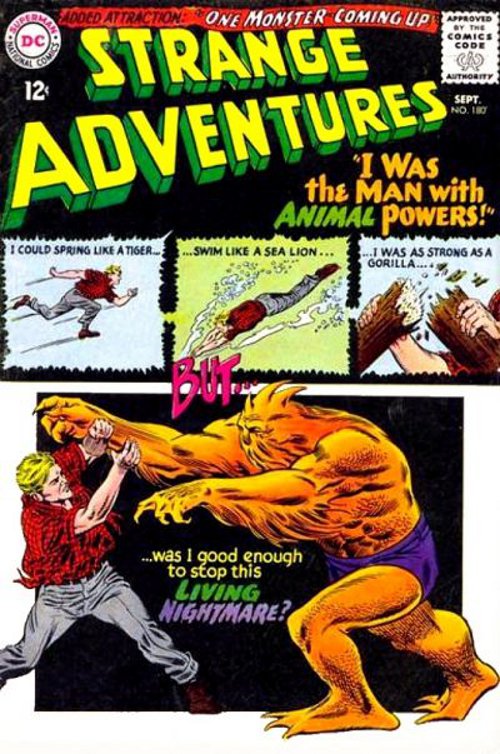 Strange Adventures # 180 Sept. 1965