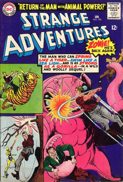 Strange Adventures # 184 Jan. 1966