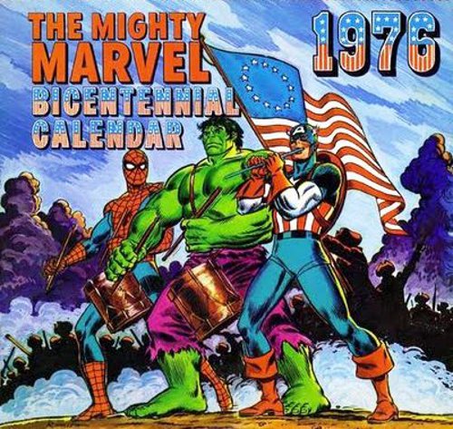 Marvel 1976 Bicentennial Calendar
