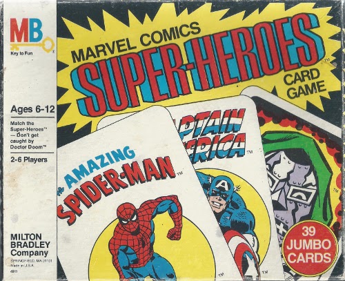 1978 Marvel Card Game Box 