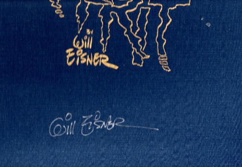 Will Eisner's signature on my Portfolio