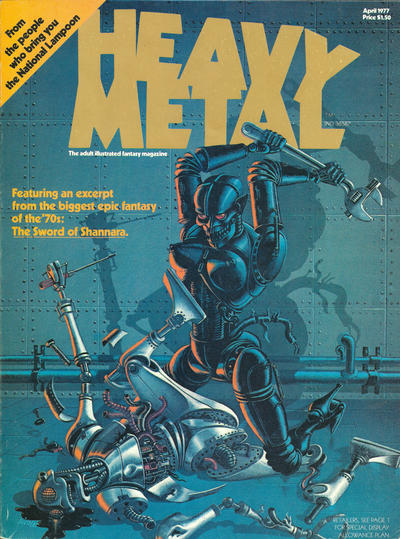 Heavy Metal # 1 April 1977