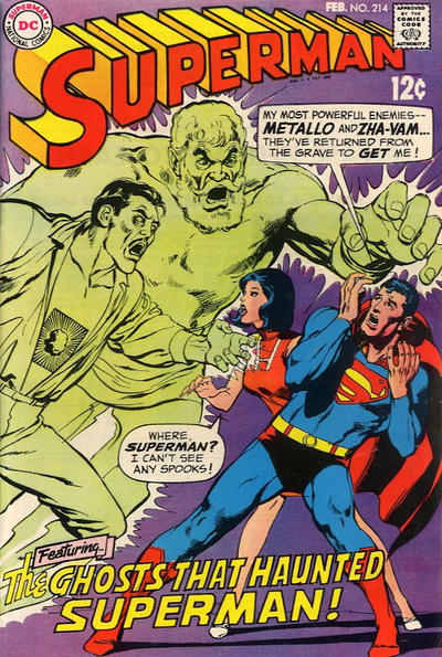 Superman # 214 February 1969