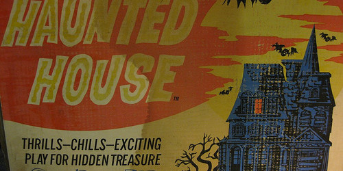 Haunted House Board Game by Ideal