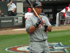 Triple Crown winner Miguel Cabrera, when the Tigers played at US Cellular Field during C2E2.
