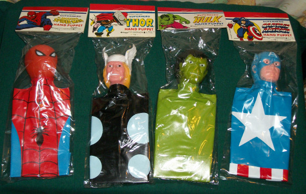 Marvel  Hand Puppets set
