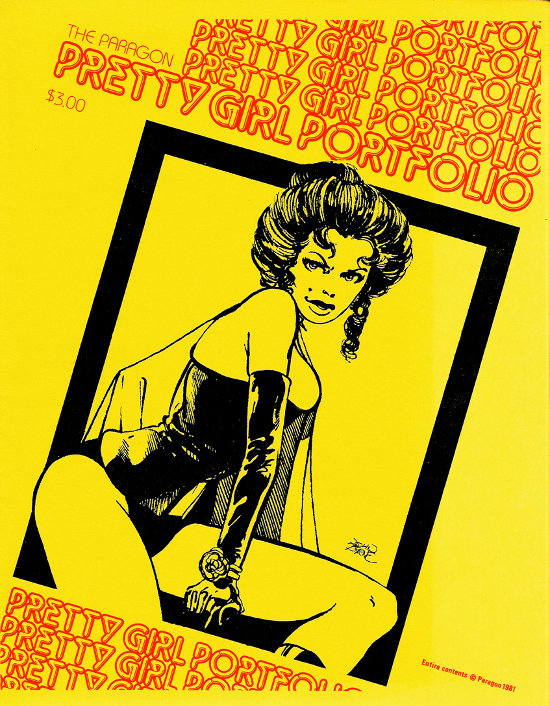 Paragon Pretty Girl Portfolio front cover