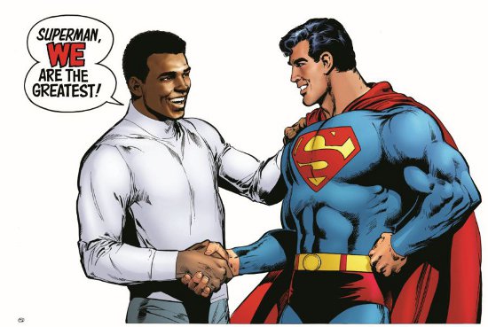 Superman vs Muhammad Ali pgs 72 & 73