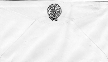 1965 Marvel Stationery envelope rear