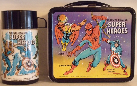 melk Ik heb een contract gemaakt verlies uzelf Fabulous Find: 1976 Marvel Lunchbox - Back to the Past Collectibles