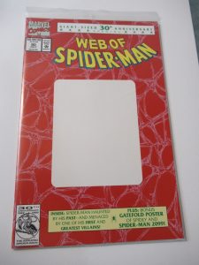 Web of Spider-Man #90 30th Anniversary Edition No Hologram