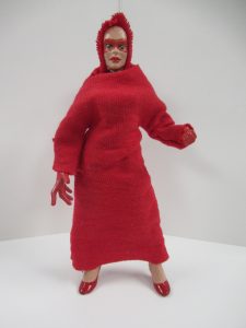 Nedor Comics Woman In Red Figure