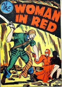 The Woman in Red Golden Age Thrilling Comics #12