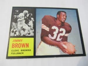 Jim Brown 1962 Topps Football Card