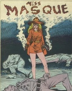 Miss Masque AC Comics Pin-Up